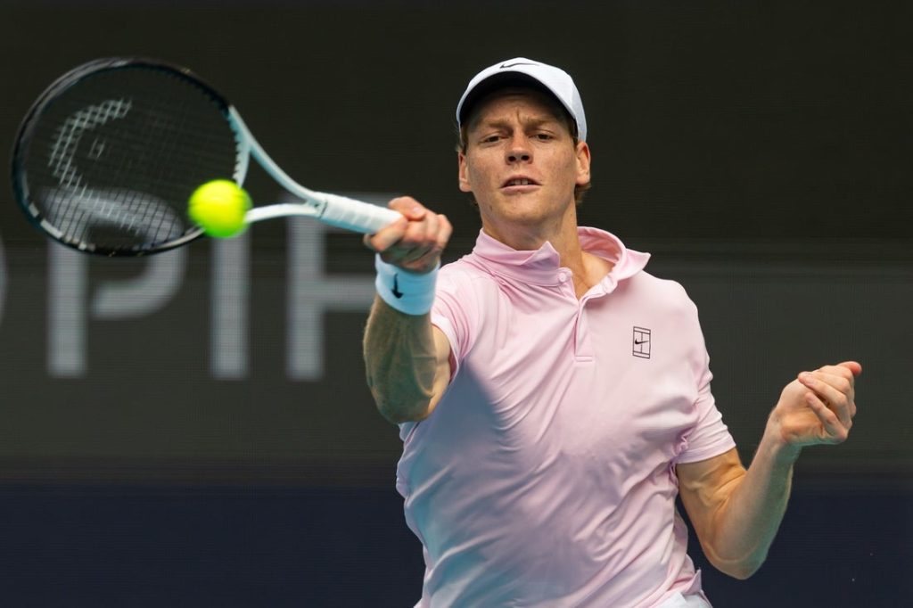 jannik sinner, hits